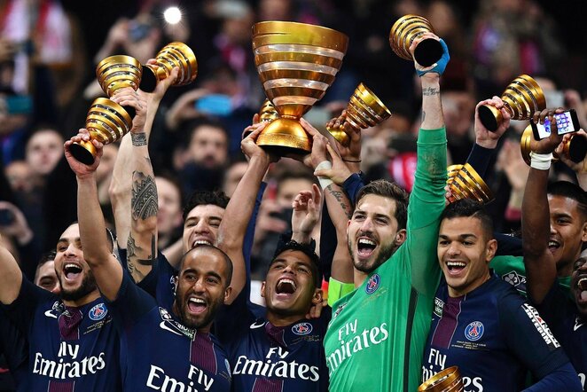 PSG žaidėjų triumfas | Scanpix nuotr.