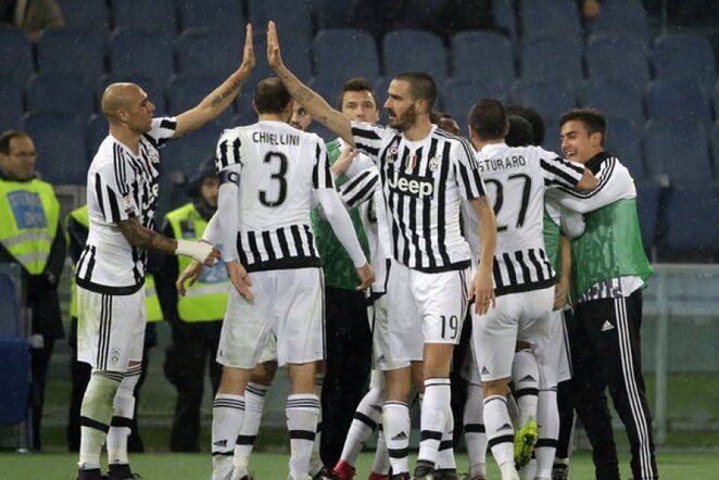 „Juventus“ futbolininkų triumfas | AP/Scanpix nuotr.