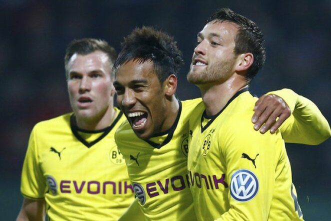 Dortmundo komanda žengė į Vokietijos taurės ketvirtfinalį | Reuters/Scanpix nuotr.
