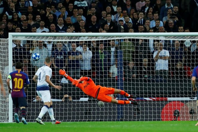 „Tottenham“ – „Barcelona“ rungtynių akimirka  | Scanpix nuotr.