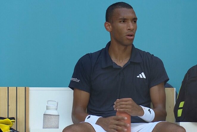Felixas Auger-Aliassime | „Stop“ kadras