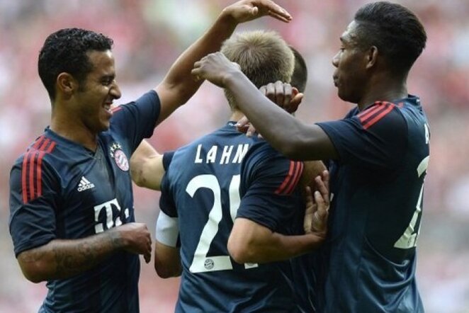 „Bayern“ džiaugiasi įvarčiu | AFP/Scanpix nuotr.