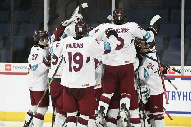 Latvijos U-18 ledo ritulio rinktinė | IIHF nuotr.