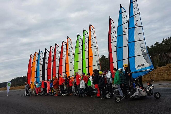 Lietuvos Blokart vėjaračių čempionatas | Organizatorių nuotr.