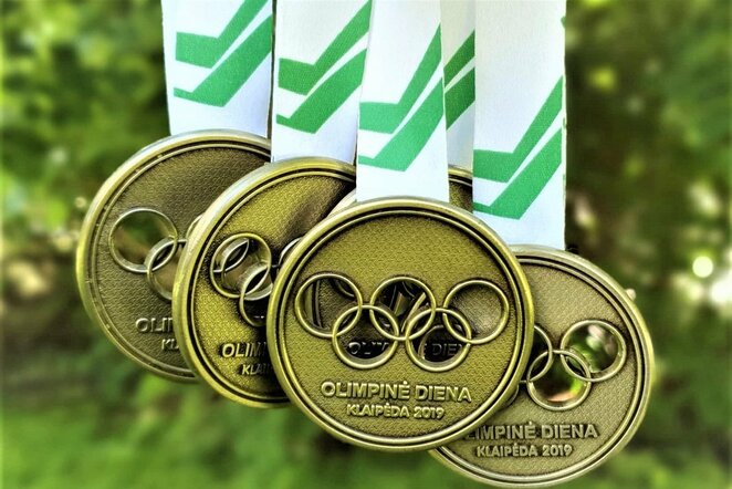 Olimpinės dienos medaliai | LTOK nuotr.