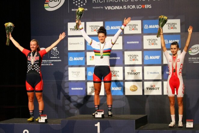 Lenktynių prizininkės | AP/Scanpix nuotr.