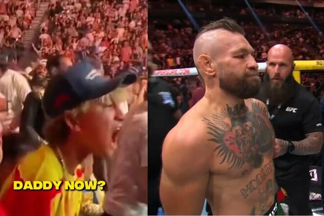 Maxo Holloway sūnus ir Conoras McGregoras | Stop kadras