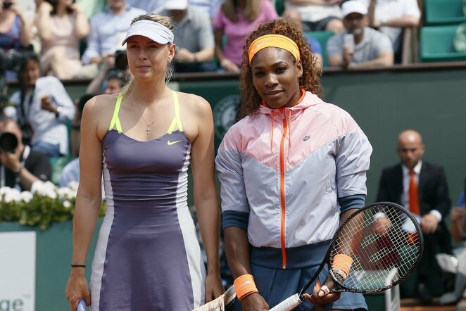 Marija Šarapova ir Serena Williams | Scanpix nuotr.