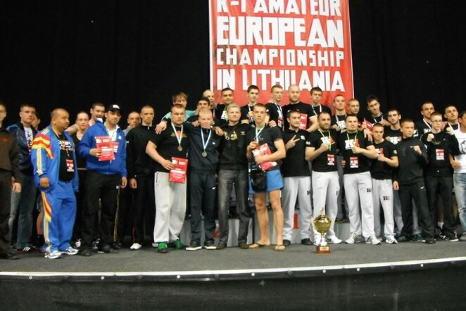 Europos K-1 čempionato dalyviai