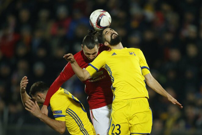 „Rostov“ – „Manchester United“ rungtynių akimirka | Scanpix nuotr.
