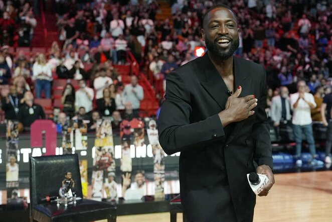 Dwyane'as Wade'as | Scanpix nuotr.