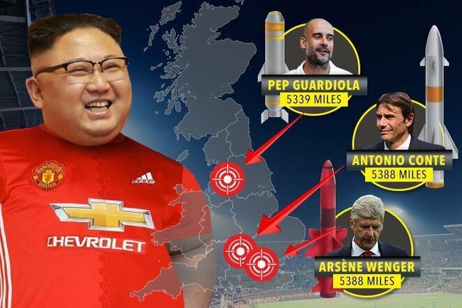 Kim Jong Unas - aistringas “Manchester United“ sirgalius | Organizatorių nuotr.