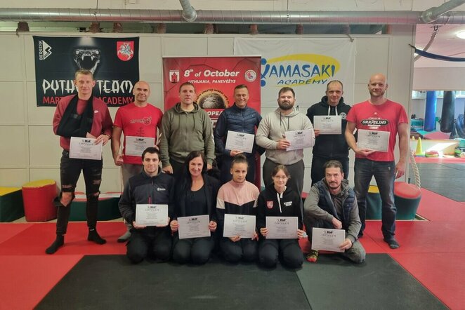 Pasiruošimas Europos graplingo čempionatui | Organizatorių nuotr.