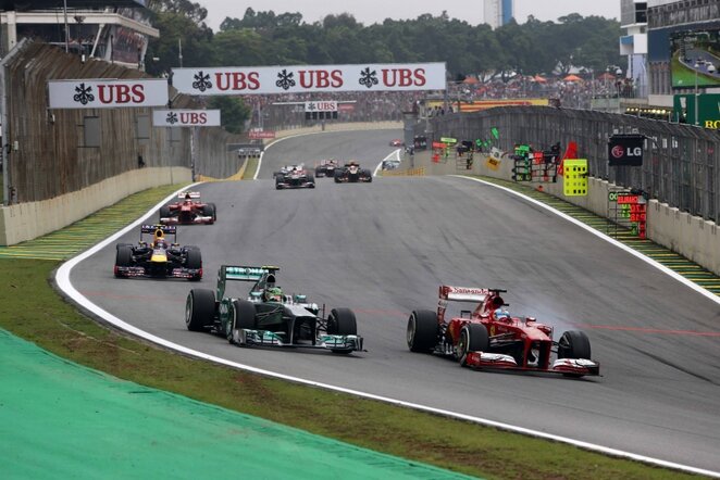 Brazilijos GP prarado finalinių lenktynių statusą | lapresse/Scanpix nuotr.