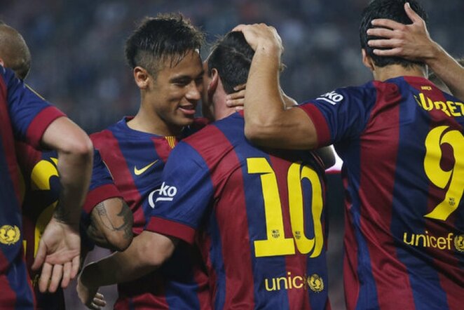 „Barcelona“ futbolininkai | Reuters/Scanpix nuotr.