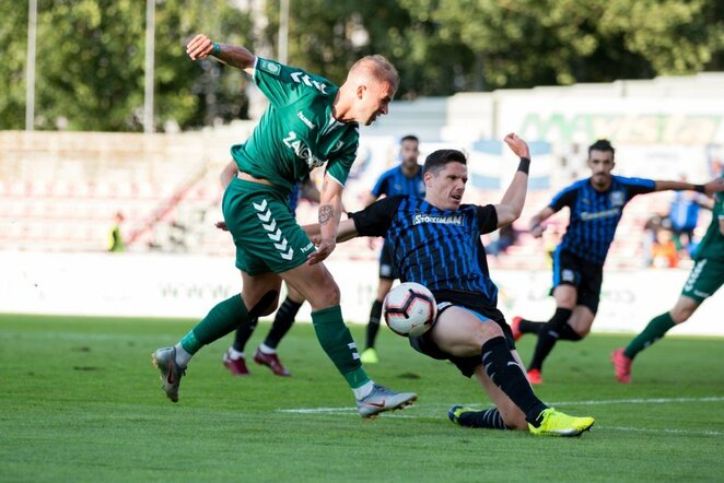 „Kauno Žalgirio“ ir „Apollon“ rungtynės Mariaus Vizbaro / BNS foto nuotr.