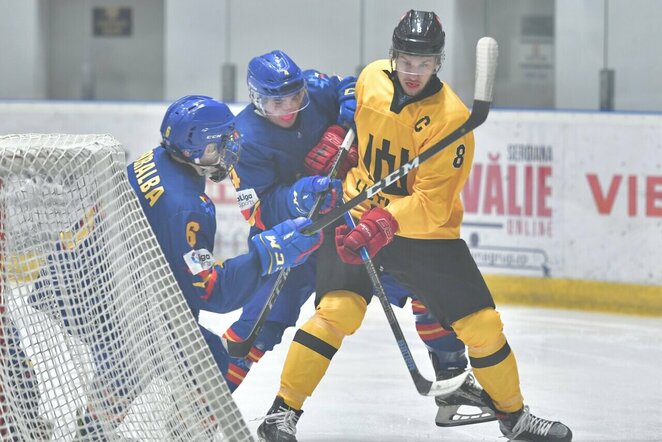 Lietuvių ir ispanų rungtynės | hockey.lt nuotr.