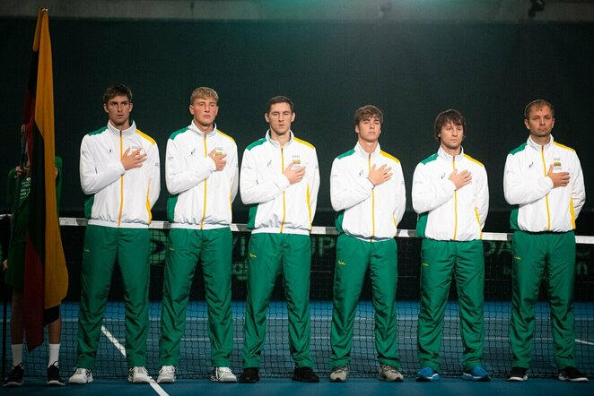 Lietuvos teniso rinktinė | Alfredo Pliadžio nuotr.