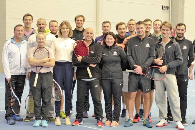 Teniso trenerių kursai | Organizatorių nuotr.