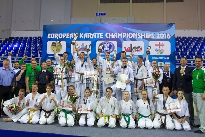 Europos kiokušin karatė čempionatas | Organizatorių nuotr.
