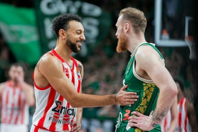 Nigelas Williamsas-Gossas ir Ignas Brazdeikis | BNS nuotr.
