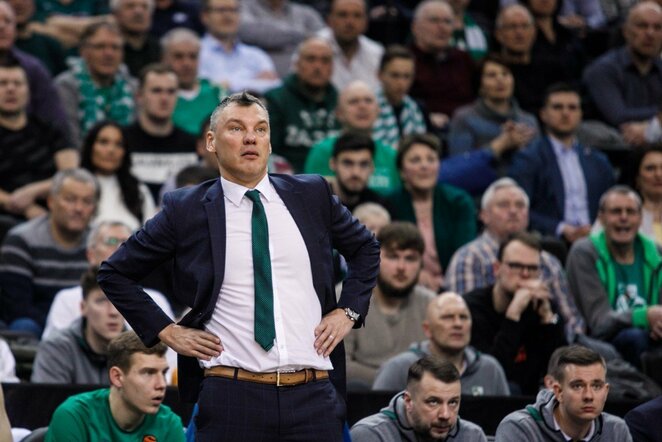 Šarūnas Jasikevičius | Eriko Ovčarenko / BNS foto nuotr.