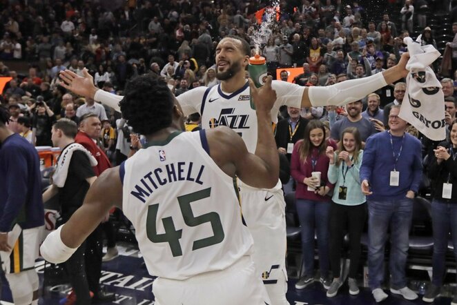 Mitchellas ir Gobertas | Scanpix nuotr.