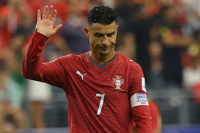 Cristiano Ronaldo | EPA / CHRISTOPHER NEUNDORF nuotr.