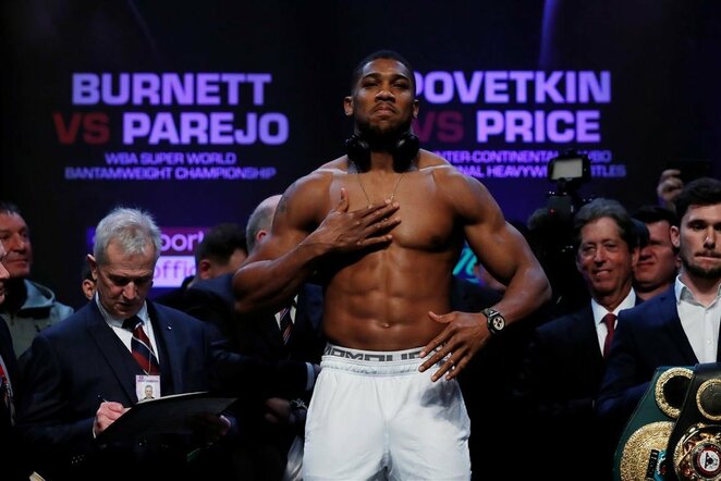Anthony Joshua | Scanpix nuotr.