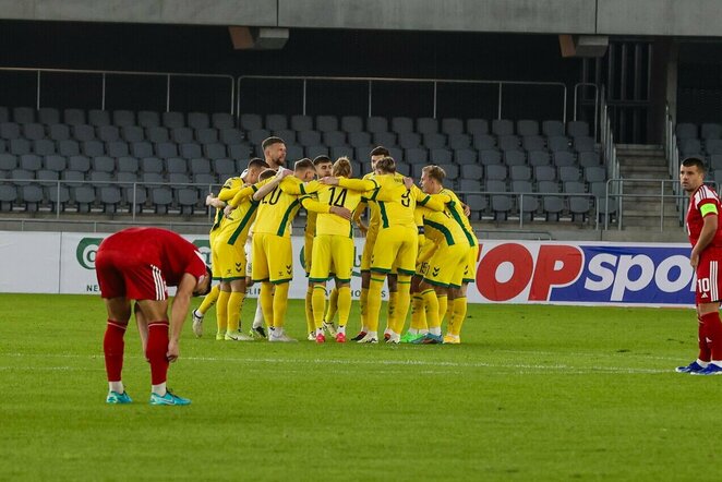 Lietuvos futbolo rinktinė | Teodoro Biliūno / BNS foto nuotr.