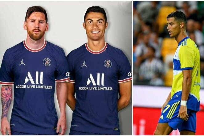Lionelis Messi ir Cristiano Ronaldo | „Scanpix“ ir instagram.com nuotr.