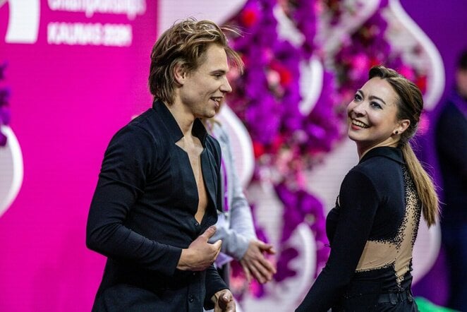 Sauliaus Ambrulevičiaus ir Allison Reed pasirodymas | Teodoro Biliūno / BNS foto nuotr.