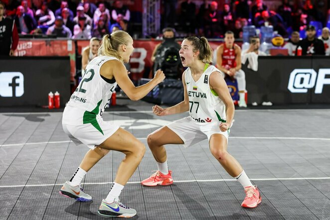 Lietuvos jaunimo merginų 3x3 krepšinio rinktinė | FIBA nuotr.