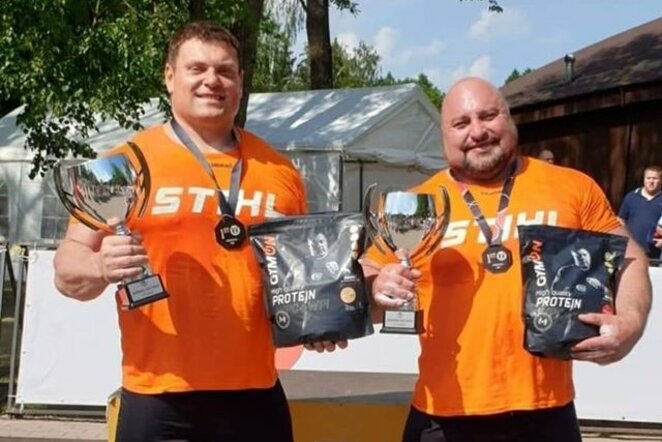 Žydrūnas Savickas ir Vidas Blekaitis | Organizatorių nuotr.