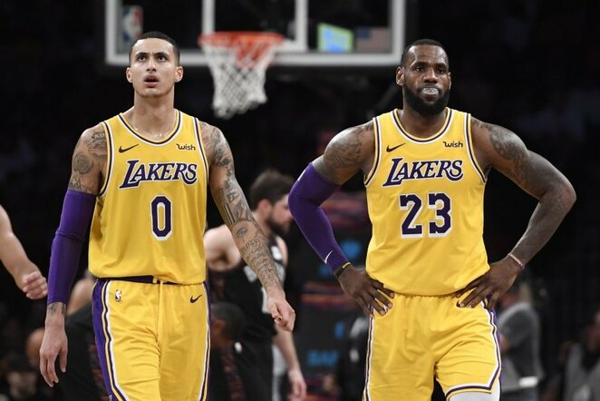 Kuzma ir LeBronas | Scanpix nuotr.