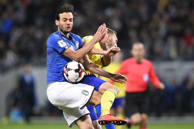 Pasaulio čempionato atranka: Švedija - Italija (2017.11.10) | Scanpix nuotr.