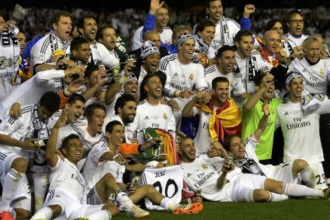 Madrido klubas tapo Karaliaus taurės čempionu | AFP/Scanpix nuotr.
