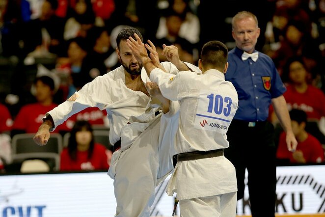 Pasaulio kiokušin karatė čempionatas be svorio kategorijų | Algimanto Barzdžiaus nuotr.