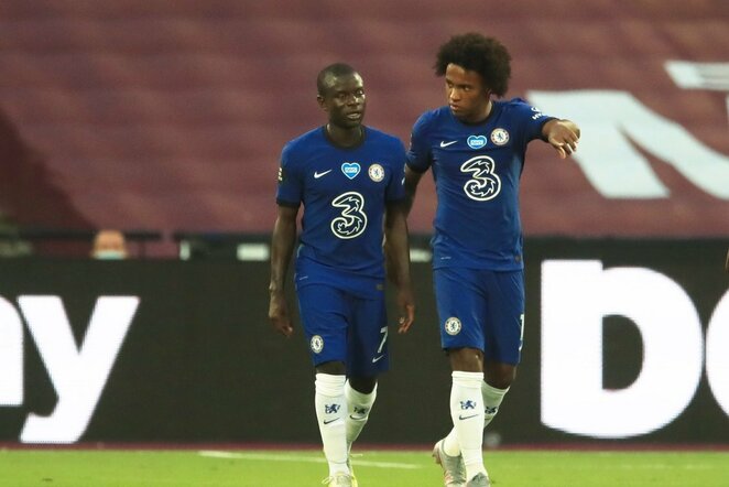 N'Golo Kante ir Willianas | Scanpix nuotr.
