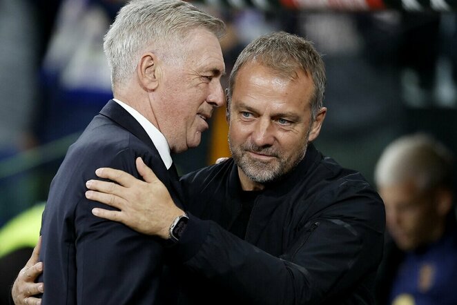 Hansi Flickas ir Carlo Ancelotti | Scanpix nuotr.