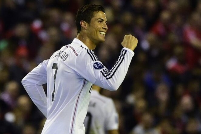 Cristiano Ronaldo įvartis išrinktas gražiausiu | AFP/Scanpix nuotr.