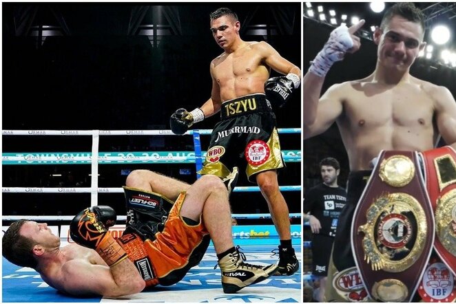 Timas Tszyu ir Jeffas Hornas | Instagram.com nuotr