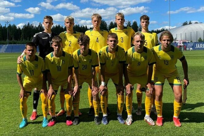 Lietuvos U-17 futbolo rinktinė | lff.lt nuotr.