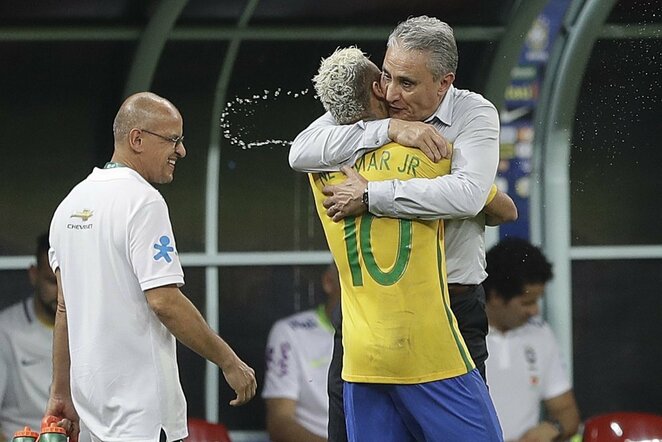 Neymaras ir Tite | Scanpix nuotr.