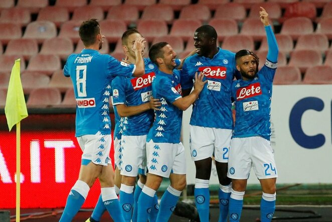 „Napoli“ – „Empoli“ rungtynių akimirka | Scanpix nuotr.