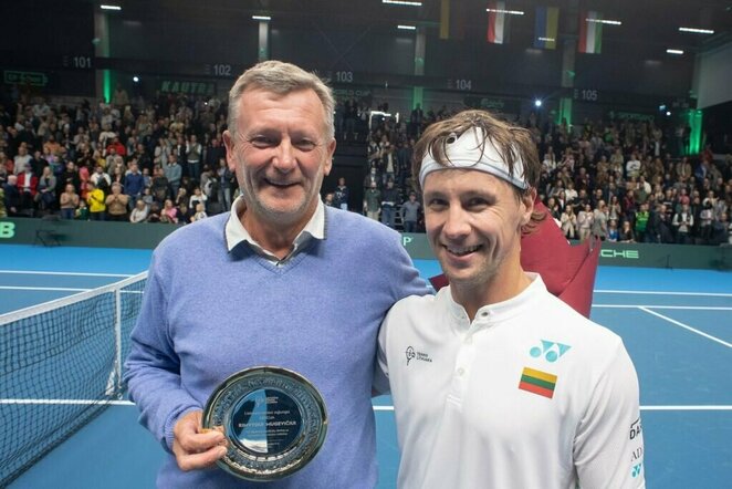 Rimvydas Mugevičius ir Ričardas Berankis | Alfredo Pliadžio nuotr.