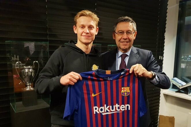 Frenkie De Jongas | „Twitter“ nuotr.