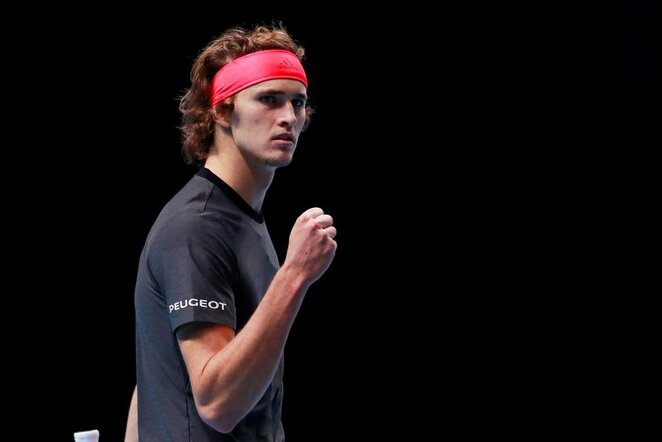 Rogeris Federeris prieš Alexanderį Zverevą | Scanpix nuotr.