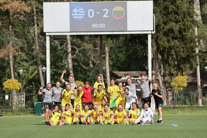 Lietuvos WU-15  futbolo rinktinė | lff.lt nuotr.