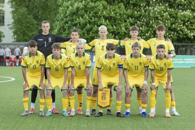 Lietuvos U-15 futbolo rinktinė | lff.lt nuotr.